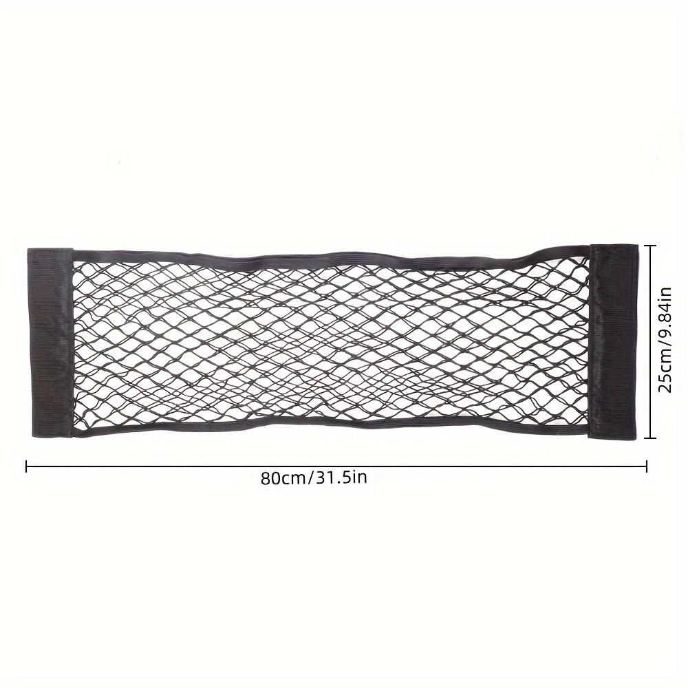 

5 Size Car Back Rear Trunk Seat Elastic String Net Magic Sticker Mesh Storage Bag Pocket Cage Auto Organizer Seat Back Bag