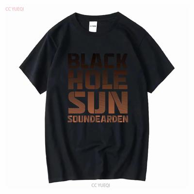 SOUNDGARDEN Black Hole Sun T SHIRT S 5XL Chris Cornell Audioslave Retro Band TEE Vintage Washed Versatile Fashion Stretched