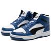 Puma Rebound Layup Unisex White Blue Black Sneakers 369573-36