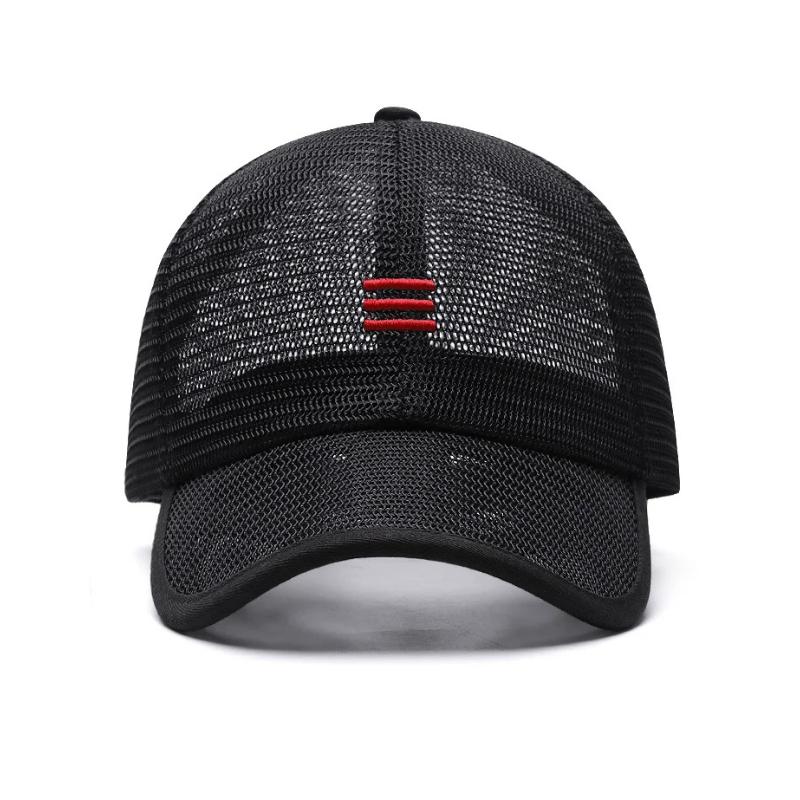 56-60CM 60-65CM Dropshipping Sommer Vollnetz Große Größe Baseballkappe Erwachsene Übergröße Sport Sonnenschutzmütze Herren Damen Große Trucker Kappen
