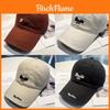 Embroidered Letter Baseball Cap With Sun Protection For Casual Outdoor Wear