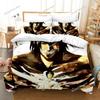 New Attack on Titan Bedding Set Single Twin Full Queen King Size Attack on Titan Bed Set Children Kid Bedroom Duvet Cover Sets96