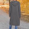 Sweatshirt Coat For Women Oversized Casual Loose Casual Long Sleeve Hooded Jacket