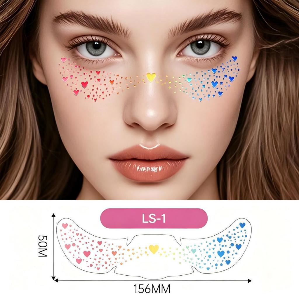 European & American Laser Freckle Stickers - Temporary Face Makeup Simulation Stickers