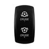 Laser-Engravable Rocker Switch Cap (No Body) - Switch Actuator Cover Replacement for 12V 24V Car Boat ATV Carling ARB Narva