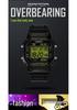 Sanda Square Multifunctional Waterproof Luminous Sports Watch for Men & Women - Fashionable Student Wristwatch