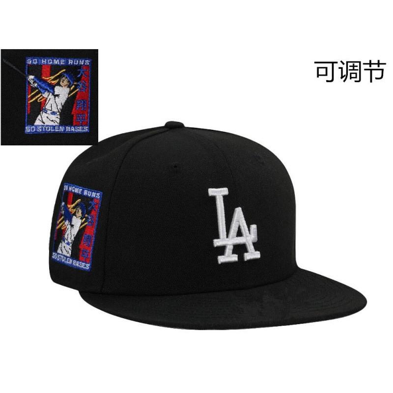 LA Dodgers Embroidered Baseball Cap Adjustable Flat Brim Street Hip Hop