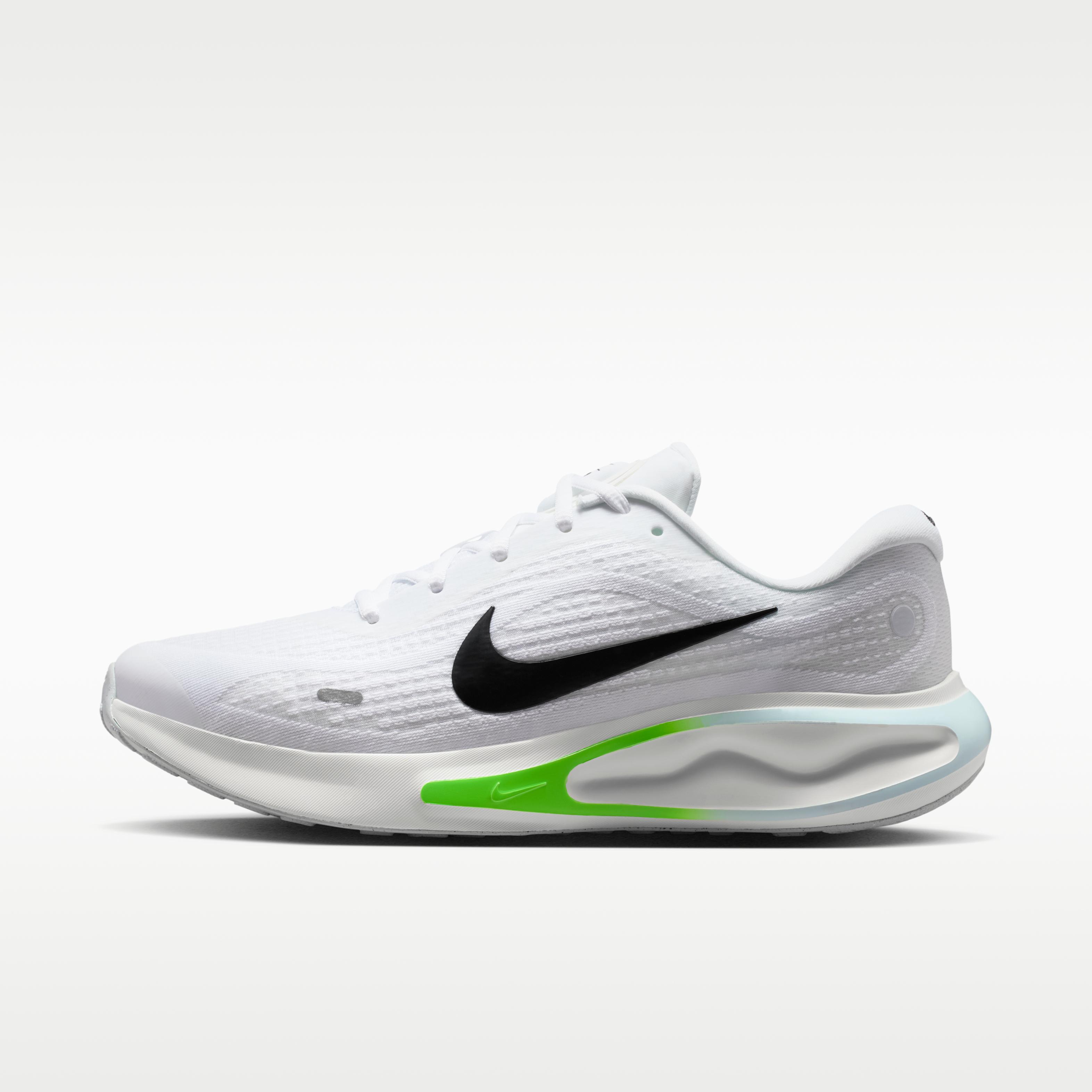 Nike Journey Run White Green Strike 40