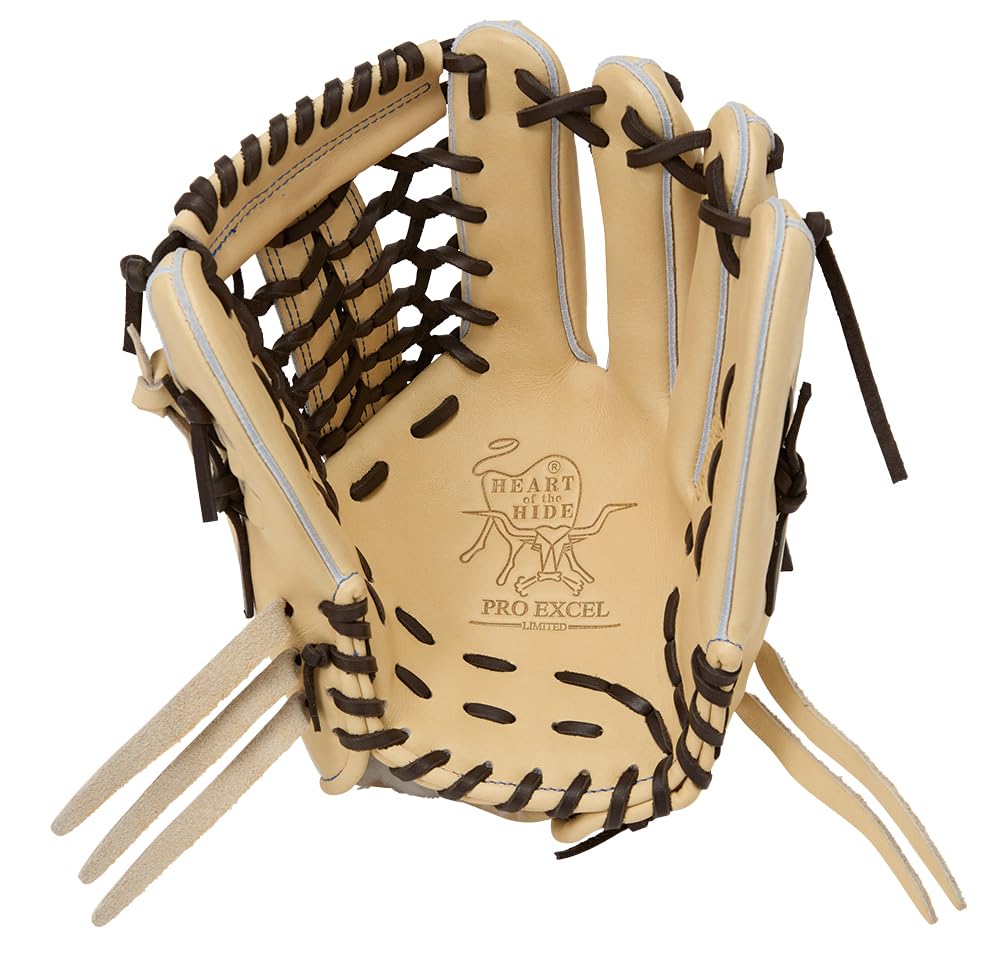 Rawlings PRO EXCEL GR5HEN65 Baseball Throw HOH® Glove, Softball, All-Around, Camel, 11.75 inches, Right-Handed