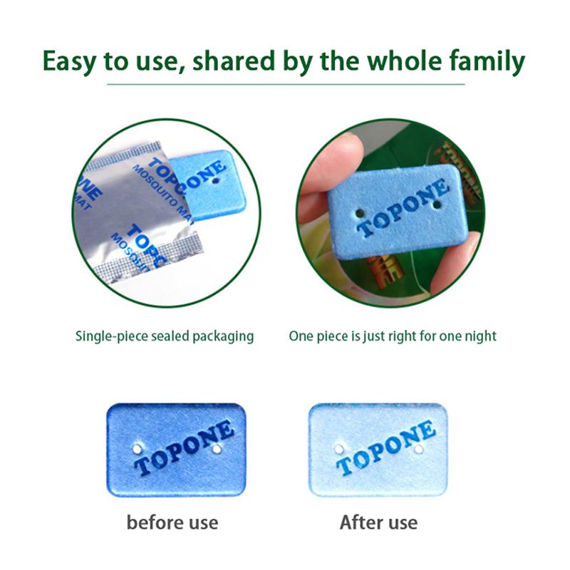 30Pcs Mosquito Repellent Insect Bite Mat Tablet Refill Replace Pest Repeller