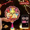 Luminous DIY Handheld Sheep Lantern Traditional Transparent Goat Lantern  Party
