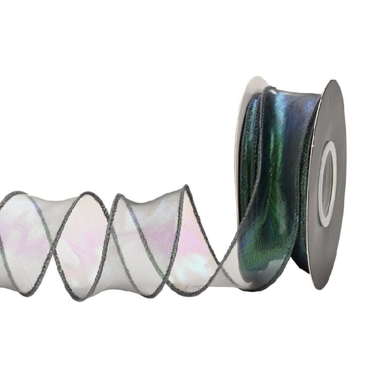 Sheer Organza Ribbon 40mmx9Meters Sheer Ribbon Decorative Ribbon for Craft Wrapping Bouquets Wedding Making Bows Wreath