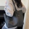 Fashion Lychee Pattern Tray Extra Large Bag Women's 2025 New Retro Large-capacity Simple Shoulder Bag Commuter Armpit Bag