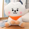 Anime Peripheral Plush Toys Kpop Cartoon Animals Soft Stuffed Dolls Dog Rabbit Koala Sheep Kawaii Room Decor Kid Gift