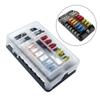 Waterproof Protection Fuse Box Holder 12-Way Circuit Fuse Holder Box Fuse Block  Truck Application