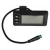 GD01 5-Pin LCD-Display für E-Bike mit Geschwindigkeitsanzeige und Kilometerzähler