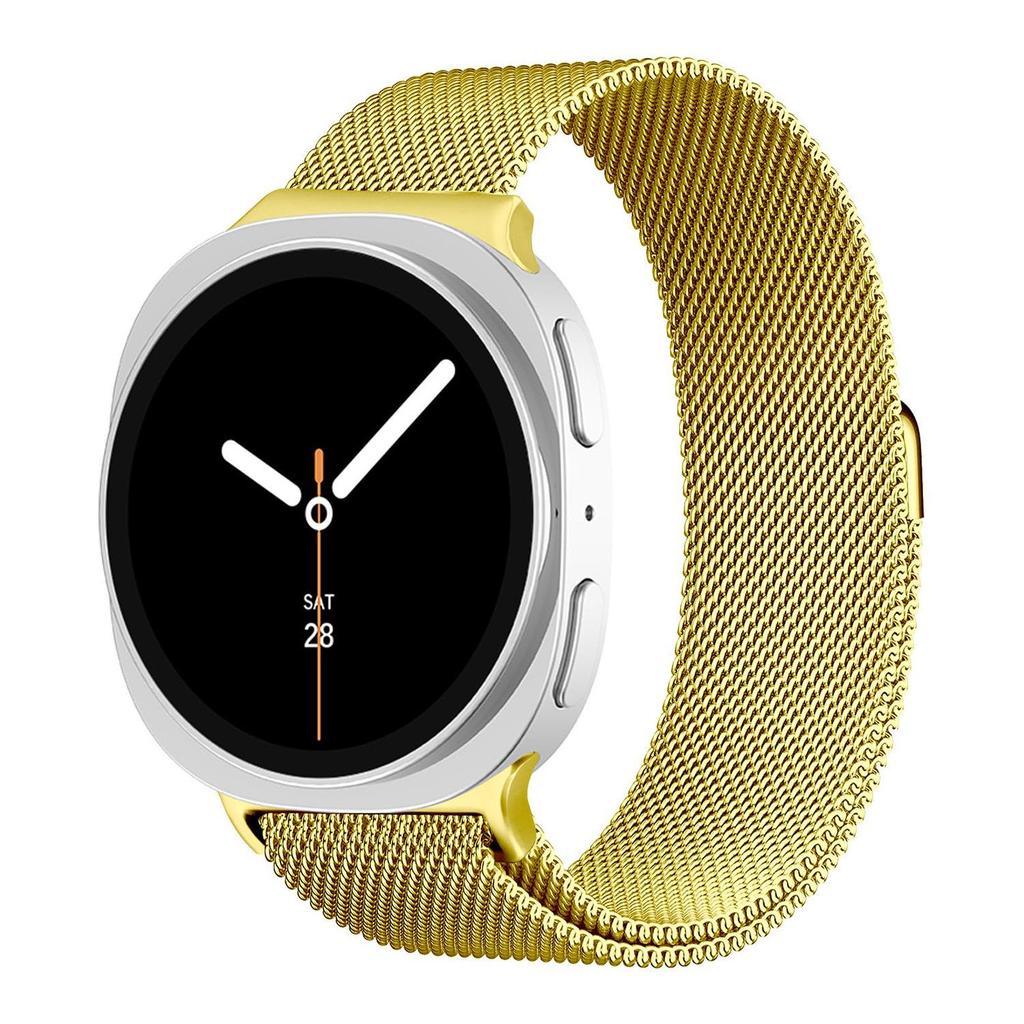 Compatible Samsung Watch8 Milanese Style Magnetic Stainless Steel Strap