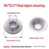 304 Stainless Steel Washer Set: Bowl Mat Gasket, Straw Hat Washer, Horn Foot Cup, Floor Sleeve, Recessed Screw Decoration