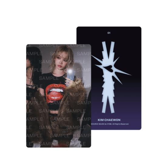 LE SSERAFIM 4th Mini Album CRAZY Mini Photo Card