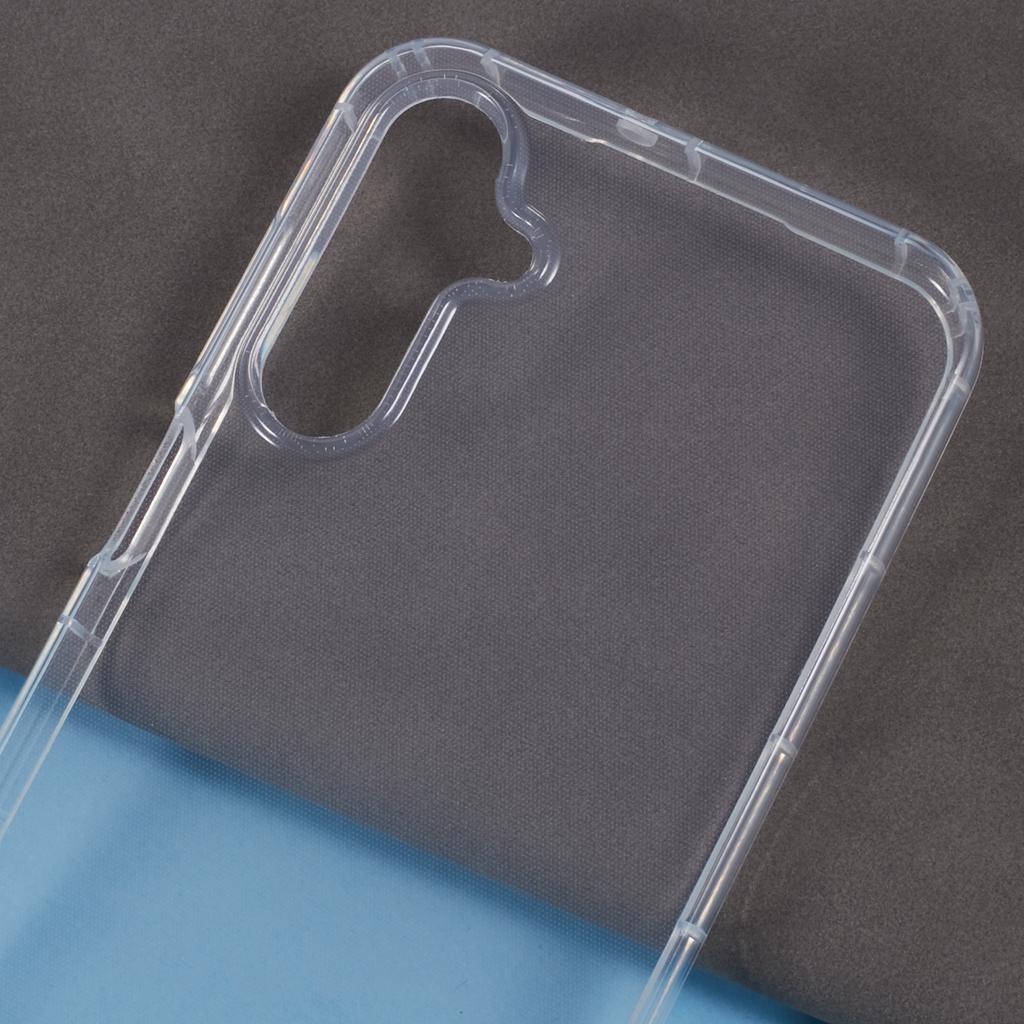 For Samsung Galaxy A15 4G/5G Clear Case Anti-Drop TPU Phone Cover (Big Rear Lens Hole)
