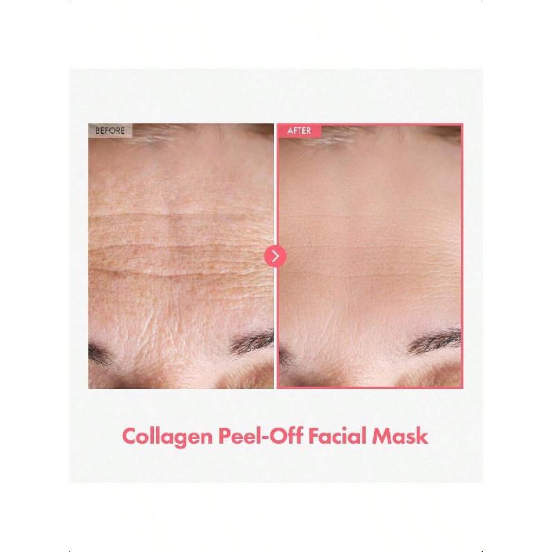 Tosowoong Real Collagen Fit Hydrolyzed Collagen Wrapping Mask 50ml | Intense Hydrolyzed Collagen-Infused Peel Off Facial Mask