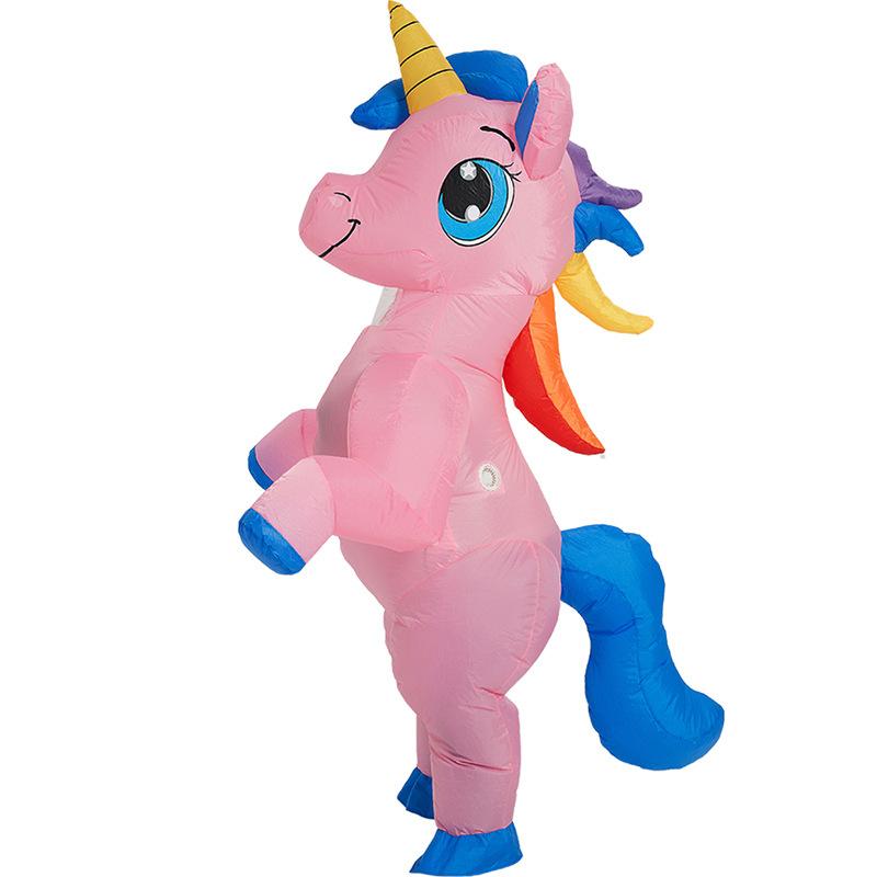 Inflatable Pegasus mascot costume, for adults