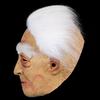 White-haired, white-browed old lady latex mask