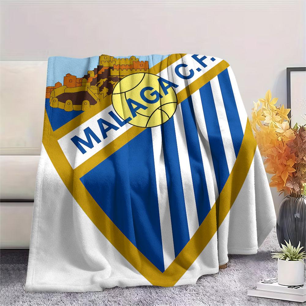 Málaga logo Blanket, High quality Comfortable for All Seasons, Home Decor, Warmth and Comfort
