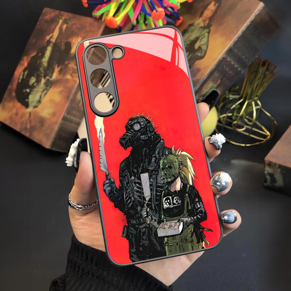D-Dorohedoro Game Phone Case for Samsung Galaxy S24 S23 S22 S21 S20 A24 A34 A54 A53 Note20 M54 Fe Ultra Plus Glass