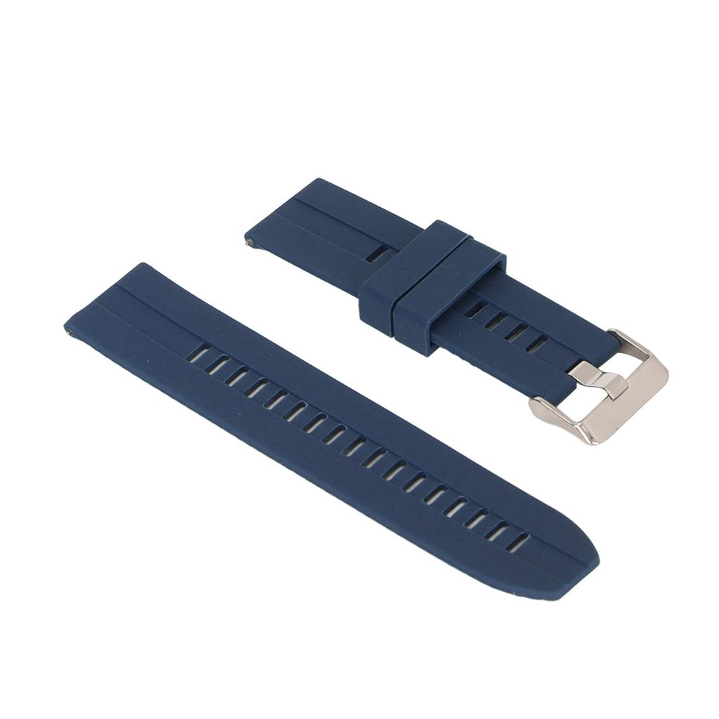 Watch Band Strap 22mm Universal Quick Release Silicone Accessory for Realme Watch 2Blue