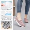 Women's Versatile Fly-knit Lace-up Casual Shoes - Breathable, Lightweight, Soft Sole Mesh Design