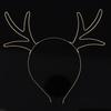 Stylish Christmas Headwear For Teens Girls Metal Hair Ornament Comfortable Wear Party Celebration
