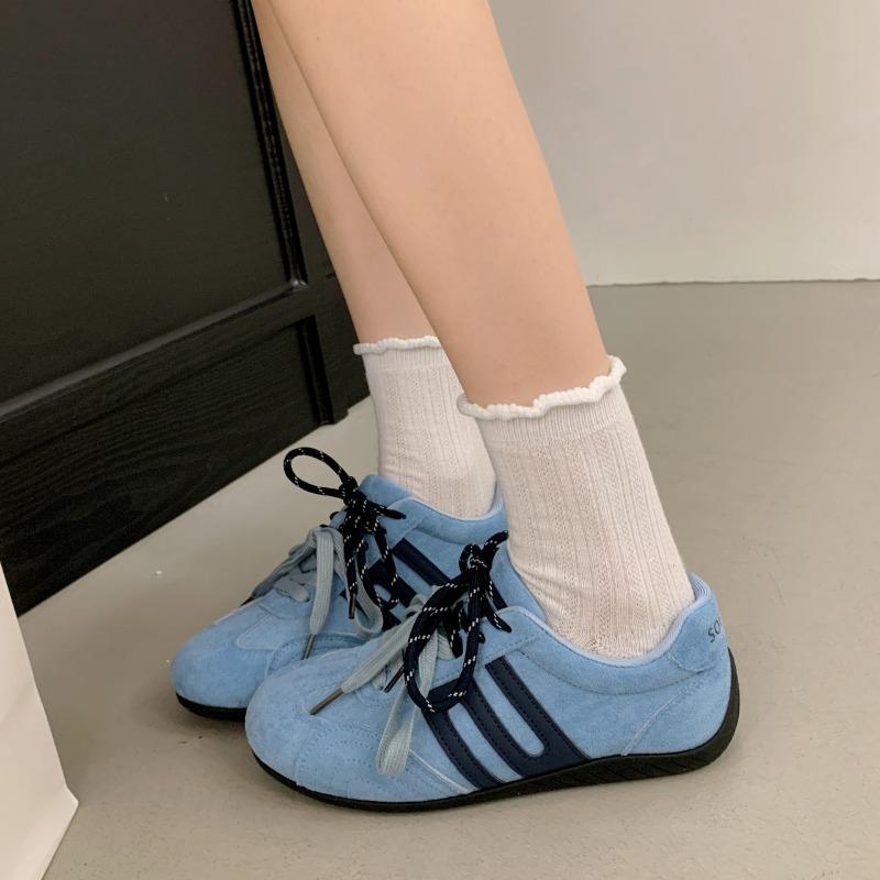 Fashion Retro German Training Shoes Women's 2025 Autumn New Small and Versatile Light Casual Sneakers