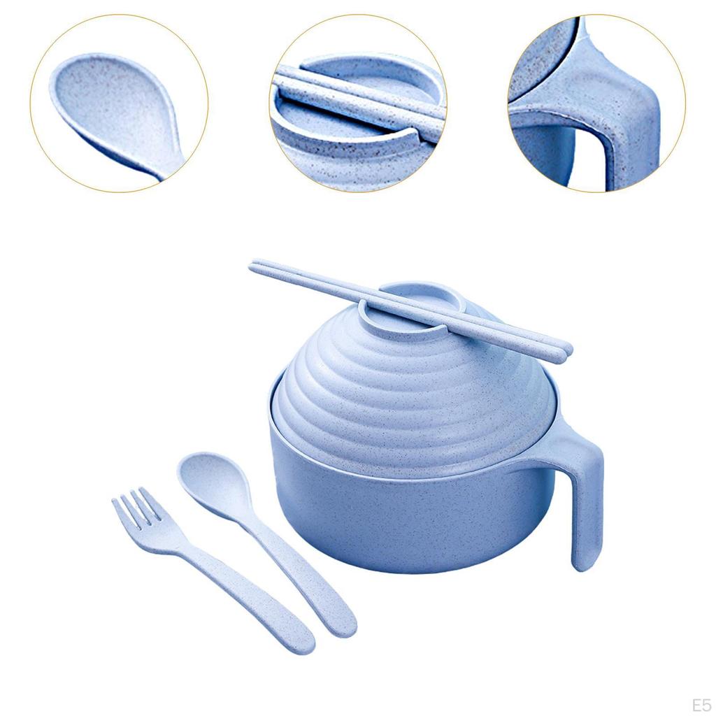 Ramen Bowl with Lid Practical Food for Home Outdoor Camping Dining Room