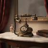 Vintage Rotary Telephone Decorative Design Antique Desk Phone Retro Landline Phone Hands-Hands-Free Antique Landline Telephone