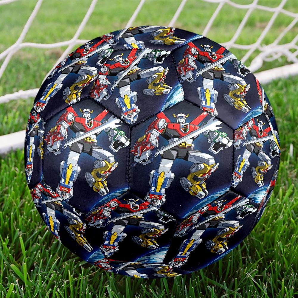 Transformers Print Size 5 Soccer Ball, Standard Match Football for Sports Game and Team Practice, Ideal Gift for Soccer Fans
