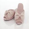 Moire Ribbon Heel Room Made In Sizes Beige Slippers, Shoes, Japan, S, M, L, Pink, Black, (Pink, L)