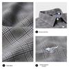 Septwolves Men's Plaid Casual Long-Sleeve Shirt