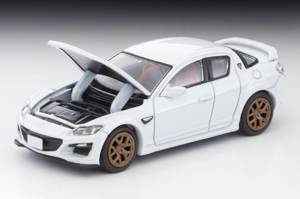 TOMYTEC Tomica Limited Vintage Neo Scale Mazda Spirit R White 2012 Model 336020 1/64 LV-N314e RX-8 (Finished Model)