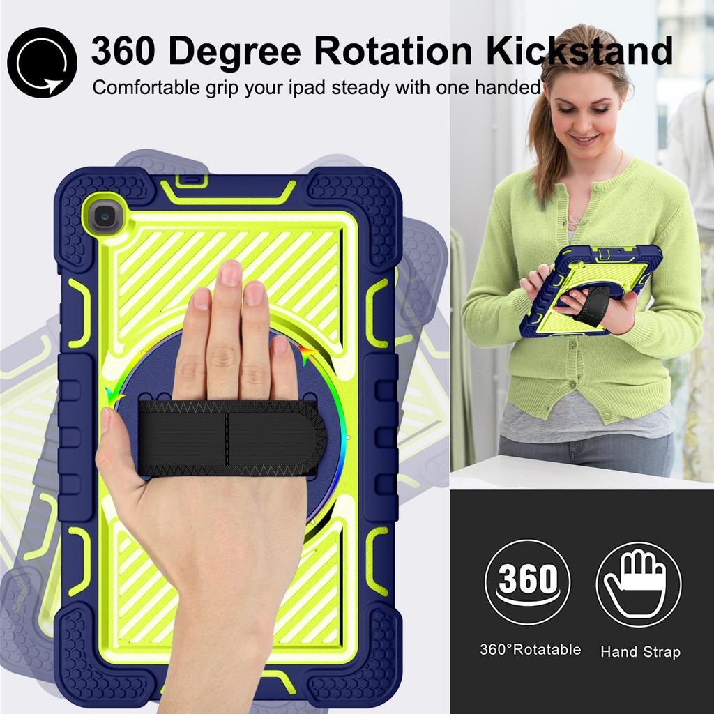 For Samsung Galaxy Tab A 10.1 SM-T510 T515 Case for Galaxy Tab A 8.4 T307 8.0 T290 T295 360 Rotating Tablet Cover