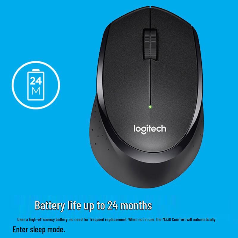 Logitech M330 Wireless Silent Right-Handed Mouse