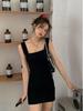Summer 2026 Petite Spicy Spaghetti Strap Bodycon Dress – Slimming, Hip-Hugging, Pure Desire Style