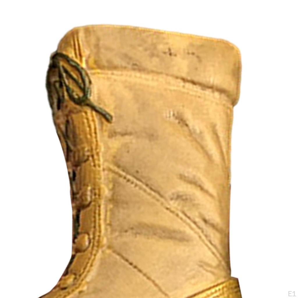 1:6 Scale Men Figures Boots, Miniature Shoes Boots for 12in Doll Model Accs