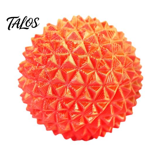 Sensory Spiky Ball 3D Printed Toy, Stress Relief Mini Textured Ball, Desk Reliever Massage Decompression Toy for Home Office School Anxiety
