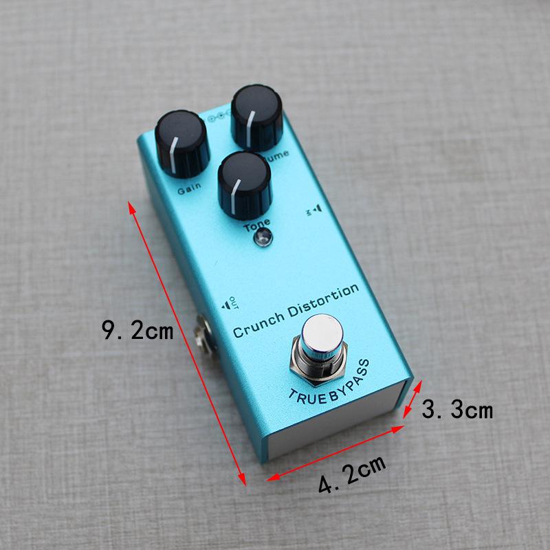 Certified Multi-Effect Guitar Pedal with 10 Effects and Storage Board