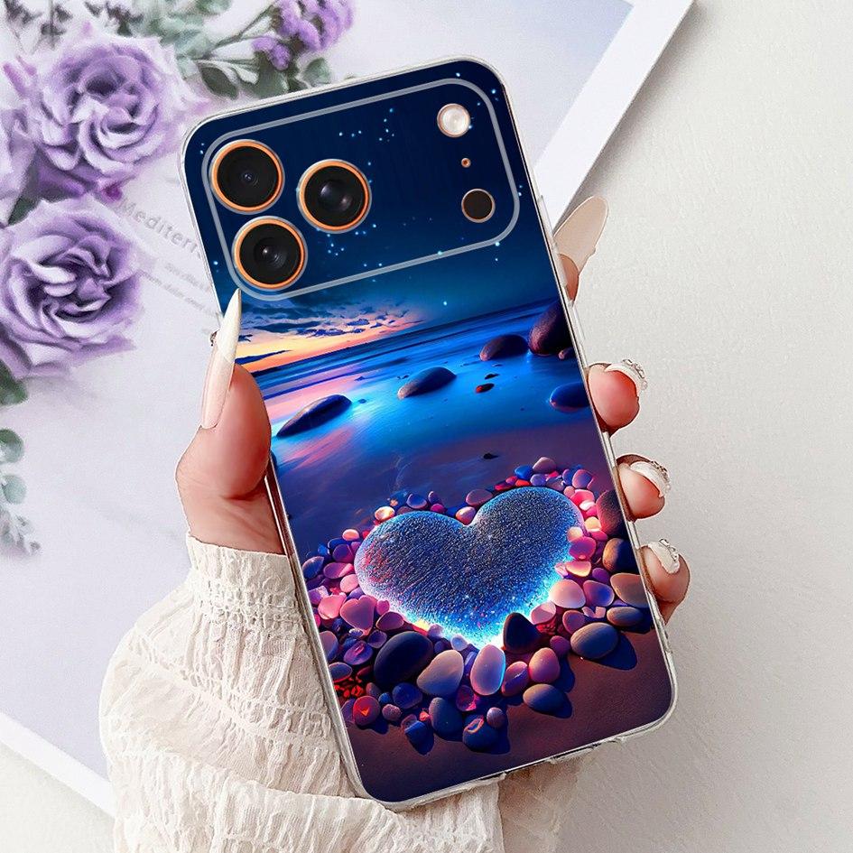Für iPhone 17 Pro Max Hülle Coole Drachen Löwen Katze Cartoon Weiches Silikon Handy Rückseite auf iPhone 17 Pro iPhone17 17Pro Schutz