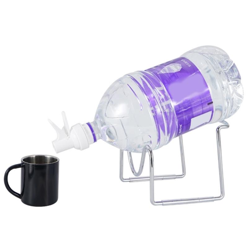 Portable Water Bucket Stand 20kg Capacity Outdoor Camping Gear with Nonslip Feet Suitable for Stable Water Dispensing