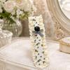 Knitting Colorful Flower Print Magic Tape Headband For Women Girls Sweet Hair Ornament Headwear Headband Hair Accessory