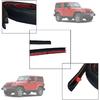 Hard Top Roof Rubber Seal, Freedom Panel Seal Kit For 2007-2025 Jeep Wrangler JK JKU JL JLU & Gladiator JT, Waterproof Dustproof, Noise Reduction,