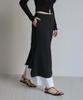 THEMILUI If Layered Skirt (Black)